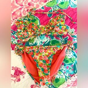Floral Two Piece Bikini